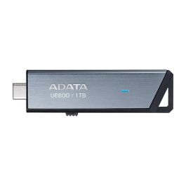 ADATA UE800 1 TB USB-C 3.2 10Gb/s Aluminio Cepillado Plata Stick Precio: 206.58999977. SKU: B1HL39GF6R