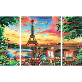 Ravensburger 4005556201341 Formato CRearT 80x50cm Tríptico