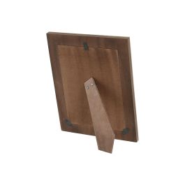 DKD Home Decor Marco de Fotos Glam 15x20 cm Blanco Resina 1.8 x 25.5 x 20 cm