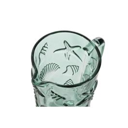Jarra Mediterraneo DKD Home Decor Turquesa 7 x 20 x 12.5 cm Jarra Mediterraneo DKD Home Decor Turquesa 7 x 20 x 12.5 cm