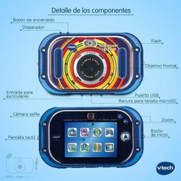 Cámara de fotos digigal kidizoom touch 5 megapíxeles con pantalla táctil de 3,5" y 10 funciones. 8,6x15x3,1 cm Cámara de fotos digigal kidizoom touch 5 megapíxeles con pantalla táctil de 3,5" y 10 funciones. 8,6x15x3,1 cm