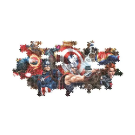 Clementoni Puzzle Panorama Marvel 1000pzs 98x33cm