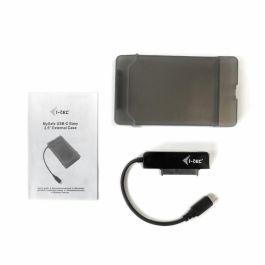 Funda Disco Duro i-Tec C31MYSAFEU313 Negro Gris USB USB-C Sata II