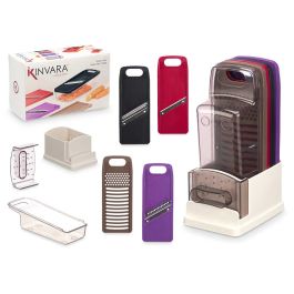 Rallador Rectangular Deposito Kinvara 10X23CM (8 Unidades)