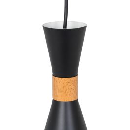 Lámpara Colgante Metal y Madera Gracelyn SKD-P138-B Cable Regulable