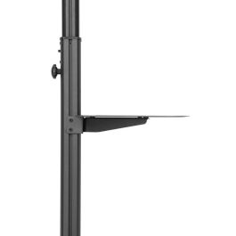 Vivolink Soporte móvil Pro para TV/Pantalla, altura ajustable, inclinable, máx. 35 kg, VESA 600x400, ruedas con bloqueo