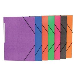 Carpeta De Gomas Y Solapas Mariola Similprespan Carton Forrado Fº Violeta 20 unidades Precio: 21.49999995. SKU: B1K8C7BMLS