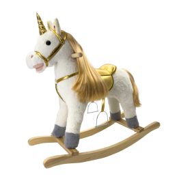 Tachan T00986 Unicornio Balancín con Estribos de Metal y Sonidos Realistas, Asiento Cómodo, +18 meses Precio: 58.49999947. SKU: B1D9BMG2VW
