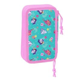 Plumier Doble My Little Pony Magic Rosa Turquesa 12.5 x 19.5 x 4 cm 28 piezas