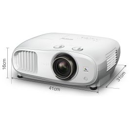 Epson EH-TW7100 Proyector 4K PRO-UHD, 3000 Lúmenes, 3-LCD, Blanco