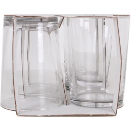 LAV Set de 4 Vasos de Sidra con Capacidad de 510 cl, Modelo Ek Bdg392Cs Best Offer, Medidas Ø 9 x 12 cm, Peso 14.83 kg (12 Cajas)