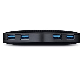TP-Link UH400 Concentrador Hub USB 3.0 de 4 Puertos con Velocidad de 5Gbps, 10 Veces Más Rápido que USB 2.0, Sin Drivers