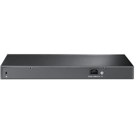 TP-Link TL-SL1218MP Switch PoE No Administrado Gigabit Ethernet 1U Negro con 16 Puertos PoE+ y 2 Puertos Gigabit