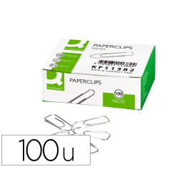 Q-connect Clips n 1 picos niquelados 20 mm punta caja de 100 unidades Precio: 0.49999983. SKU: B12YV6KJ2L