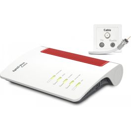 AVM FRITZ!Box 6670 Cable Router Wi-Fi 7 (802.11be) Doble Banda Ethernet Blanco Precio: 320.49999993. SKU: B18FFGG93F