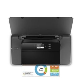 HP OfficeJet 200 Impresora Móvil Portátil Inalámbrica con Batería de Larga Duración, Impresión Rápida y Silenciosa, Alto Rendimiento