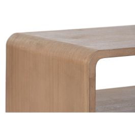 DKD Home Decor Mueble TV Urban Marrón de Madera de Paulownia y Olmo 120 x 40 x 45 cm con 2 Cajones