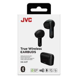 JVC HA-A3T-B-U Auriculares TWS In Ear Negro con 22h de Batería y Carga Rápida