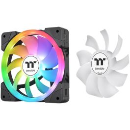 Thermaltake SWAFAN EX12 ARGB Ventilador PC 120mm Iluminación LED Blanco Pack 3 Unidades