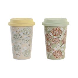 DKD Home Decor Mug Tradicional Verde Beige 10 x 14 x 10 cm (6 Unidades) Precio: 20.50000029. SKU: B1D6CYS6KX