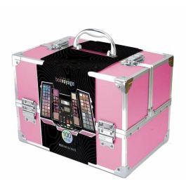 Maletin metalico maquillaje professional color pink (rosa) incluye 100 piezas. 30.40x23.40x20.60 cm Precio: 52.5000003. SKU: B19P66VDT2