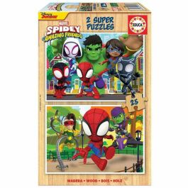 Educa Puzzle 2x25 Piezas Spidey y sus Increíbles Amigos Precio: 10.50000006. SKU: S2415829