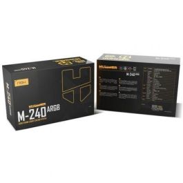 NOX Hummer M-240 ARGB Sistema de Refrigeración Líquida Todo en Uno para Procesador Ventilador 12 cm Negro