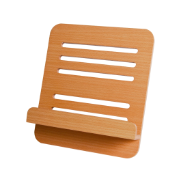 Q-connect Atril sujetalibros de madera 230x270x30 mm