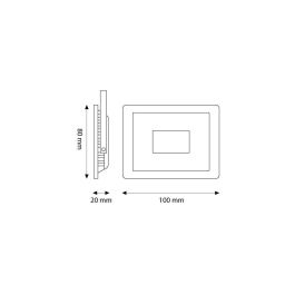 Foco Proyector LED 10W 1200Lm 4000K IP66 LM-6001-W