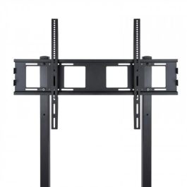 TooQ Soporte de suelo para TV/monitor 37"-100", FS20100M-B, hasta 150 kg, ajustable, 2 bandejas, negro