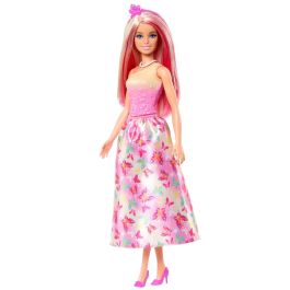 Barbie Dreamtopia Princesa Rosa Hrr08 Muñeca con Vestido y Tiara