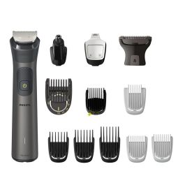 Philips MG7920/15 Recortador Multiusos Serie 7000, 13 Accesorios, 60 min de Autonomía, Carga Rápida, Gris Oscuro