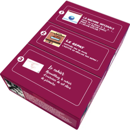 Detective Game: Behind Purple - 3 Investigaciones Originales - Juego de Mesa Independiente - As d'Or Initié 2025 - AABXO67872