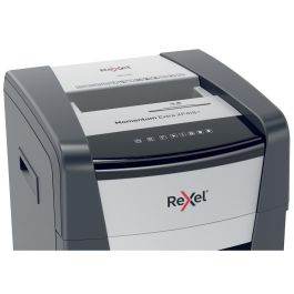 Destructora De Documentos Rexel Momentum Extra Xp418+ Capacidad De Corte 18 Hojas Destruye Grapas Clips