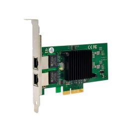 MicroConnect JL82576 Tarjeta de Servidor DUAL 1GbE PCIe X4 con Controlador Intel y Puertos RJ45 para Centro de Datos