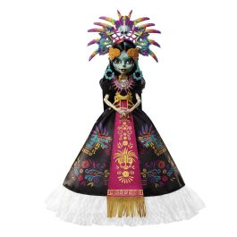 Monster High Jdr63 Muñeca Skelita Día de Muertos con Atuendo Inspirado en el Simbolismo Azteca para +6 Años Precio: 79.9499998. SKU: B18LAZRCQM