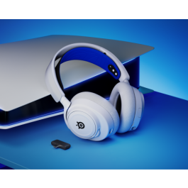 Steelseries Arctis Nova 7P STE5707119056502 Auriculares Inalámbricos para Juegos Multiplataforma Blancos