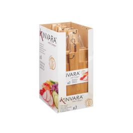 Set 3 Tablas de Corte con Asa de Bambú Kinvara - 40x18 cm (12 Unidades) Set 3 Tablas de Corte con Asa de Bambú Kinvara - 40x18 cm (12 Unidades)