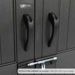 Caseta Lifetime 213 x 228 x 280 cm Gris Caseta Lifetime 213 x 228 x 280 cm Gris