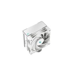 DeepCool AK400 WH Ventilador Disipador CPU Gaming 220W TDP 4 Tubos de Calor 120mm PWM Silencioso para Intel/AMD