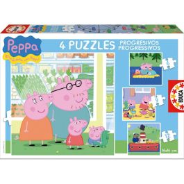 Educa Borras Puzzle Progresivo Peppa Pig 6-9-12-16 Piezas 16x16cm Precio: 9.89000034. SKU: B1DGH289HY