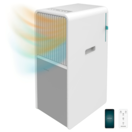 Cecotec 8166 Aire Acondicionado Portátil con Bomba de Calor 9000 BTU / 2250 Frigorías WiFi para 25 m², Blanco Precio: 272.89000046. SKU: B122NYXFBP