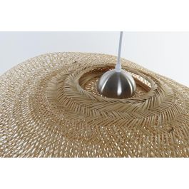 DKD Home Decor Lampara Techo Balines Natural Bambu 60 x 45 x 105 cm Hecho a Mano E27