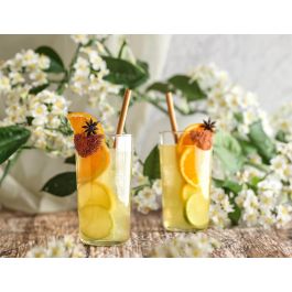 Lav Set 6 Vasos Altos 490cc Assos 14,8 cm Alto 8 cm Ancho (8 Cajas)