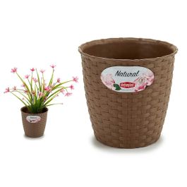 Maceta Natural Inter Exter 14 Diam Marron Stefanplast 14X13CM (12 Unidades) Precio: 19.59000043. SKU: B1746ZWBQE