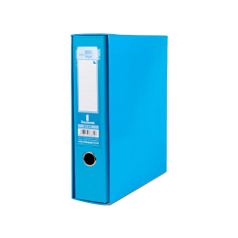 Liderpapel Caja Archivador Palanca Carton Folio Documenta Lomo 75mm Celeste