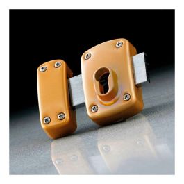 Ifam Cerrojo X5 Marrón Acero Puertas Izquierda/Derecha