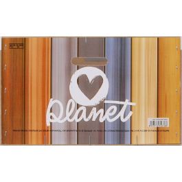 Confortime Caja Wood Brillo Nature C, 58 x 39 x 23 cm (3 Unidades)