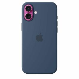 Apple Funda de silicona para iPhone 16 Plus con MagSafe Mezclilla