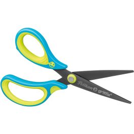 Pelikan SC1BLS Tijera escolar griffix para zurdos, punta afilada, azul, 15cm Precio: 18.49999976. SKU: B1FW6FB42R